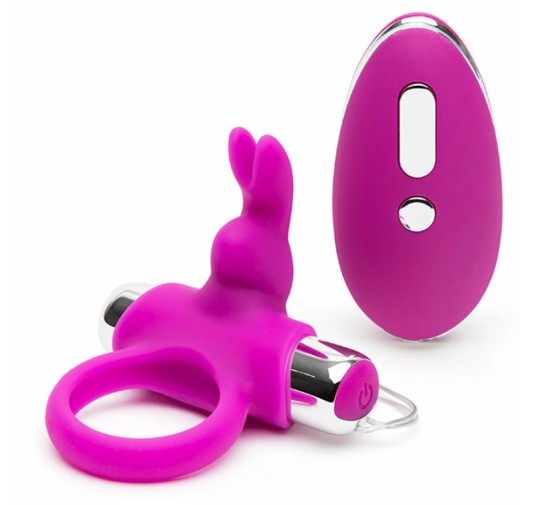 Pierścień wibrujący - Happy Rabbit Remote Control Cock Ring